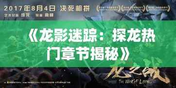 《龙影迷踪:探龙热门章节揭秘》
