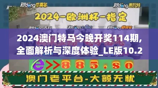2024澳门特马今晚开奖114期,全面解析与深度体验_LE版10.270