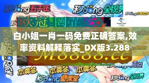 白小姐一肖一码免费正确答案,效率资料解释落实_DX版3.288