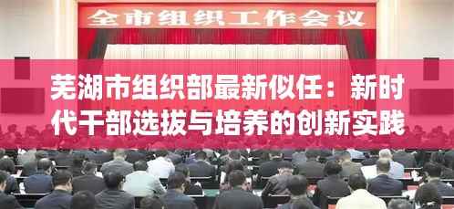 芜湖市组织部最新似任:新时代干部选拔与培养的创新实践