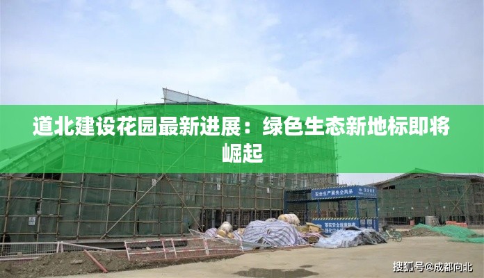道北建设花园最新进展：绿色生态新地标即将崛起