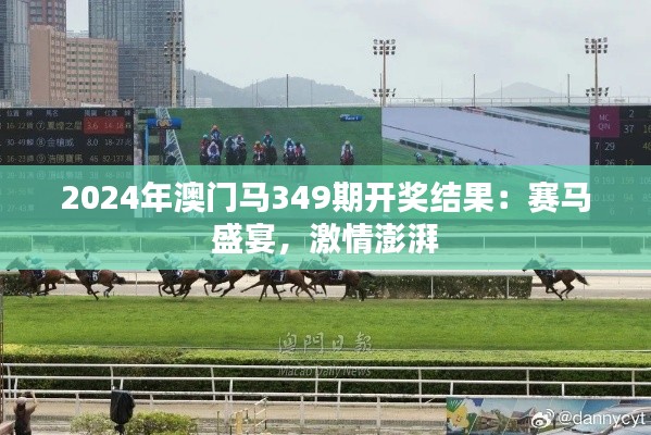 2024年澳门马349期开奖结果:赛马盛宴,激情澎湃