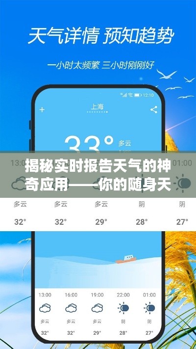 揭秘实时报告天气的神奇应用——你的随身天气预报助手