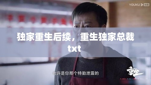 独家重生后续,重生独家总裁txt