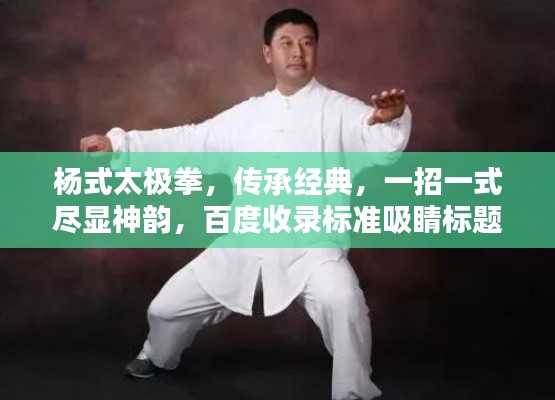 杨式太极拳,传承经典,一招一式尽显神韵,百度收录标准吸睛标题!